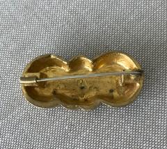 Line Vautrin A Gilt Bronze Brooch by Line Vautrin - 833208