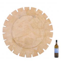 Line Vautrin A Snow White Glass and Resin Mirror in the Manner of Line Vautrin  - 4722473