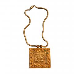 Line Vautrin An Early Gilt Bronze Necklace by Line Vautrin - 834694