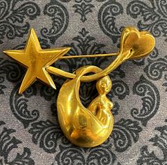 Line Vautrin Bronze Brooch by Line Vautrin - 2299000