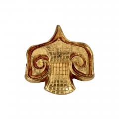 Line Vautrin GILT WASHED FRENCH BRONZE BROOCH ATTRIBUTED TO LINE VAUTRIN - 3241472