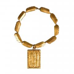 Line Vautrin Gilt Bronze Necklace by Line Vautrin - 444138