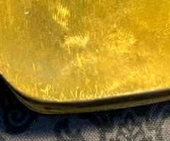 Line Vautrin Large Gilt Bronze Feuille Box by Line Vautrin - 2298541