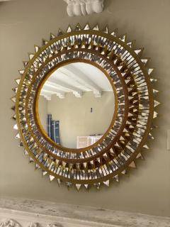 Line Vautrin Line Vautrin Mirror Soleil pointes n 4 circa 1970s - 2853379