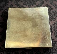 Line Vautrin Silvered Bronze Box with Relief Cast Poem by Line Vautrin - 2298375