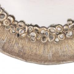 Line Vautrin Silvered Resin and Old Glass Convex Mirror in the Manner of Line Vautrin  - 4651682