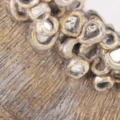 Line Vautrin Silvered Resin and Old Glass Convex Mirror in the Manner of Line Vautrin  - 4651684