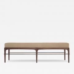 Linear Bench in Natural Wanut Series 60 by Stamford Modern - 3349059