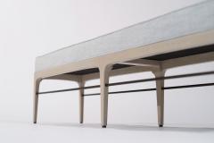 Linear Bench in White Oak Bronze Series 72 by Stamford Modern - 3448682