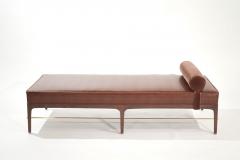 Linear Daybed in Leather and Mohair by Stamford Modern - 2802648