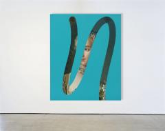 Lino Lago Fake Abstract Aqua on Francois Boucher 2022 - 3550588