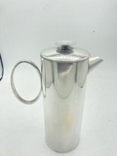 Lino Sabattini 1960s silver plated Tea set By Lino Sabattini for Christofle - 3835985
