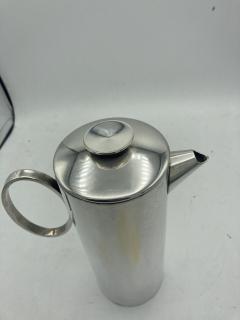 Lino Sabattini 1960s silver plated Tea set By Lino Sabattini for Christofle - 3835986