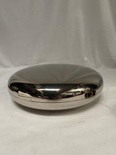 Lino Sabattini 1970s Silver plated box attributed to Lino Sabattini - 4125038