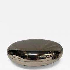 Lino Sabattini 1970s Silver plated box attributed to Lino Sabattini - 4125261