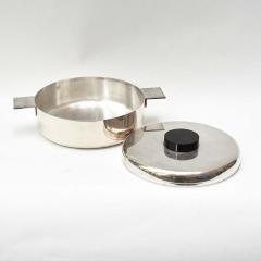Lino Sabattini A bowl and lid silver plated by Lino Sabattini - 4092995