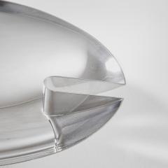 Lino Sabattini Lino Sabattini Centerpiece Model Baja in Silvered Metal 1973 - 4607588