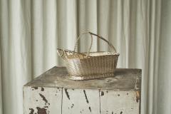 Lino Sabattini Lino Sabattini for Christofle Bottle Holder in Silvered Metal - 4468210