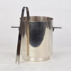 Lino Sabattini Lino Sabattini for Christofle Ice Bucket and Tongs with Wine Cooler 1970s - 1166579