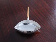 Lino Sabattini Saulieu Silver Plated Gravy Boat with Wooden Handle by Lino Sabattini - 4405811