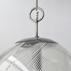 Lino Tagliapietra Italian Murano Glass Globe Pendant Chandelier by Lino Tagliapietra - 1332290