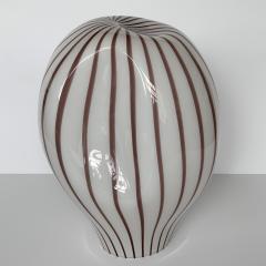 Lino Tagliapietra Lino Tagliapietra Murano Glass Striped Balloon Table Lamp for Effetre - 982260