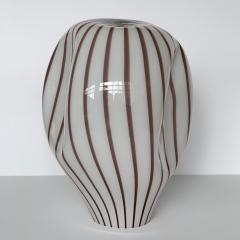 Lino Tagliapietra Lino Tagliapietra Murano Glass Striped Balloon Table Lamp for Effetre - 982264