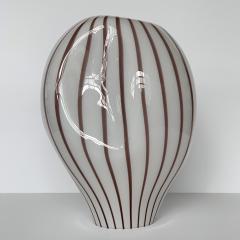 Lino Tagliapietra Lino Tagliapietra Murano Glass Striped Balloon Table Lamp for Effetre - 982265