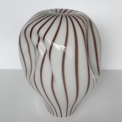 Lino Tagliapietra Lino Tagliapietra Murano Glass Striped Balloon Table Lamp for Effetre - 982266