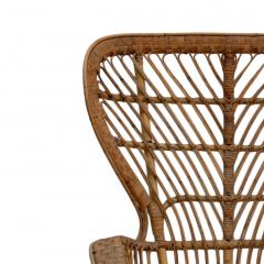 Lio Carminati Carminati Mid Century Modern Bamboo Rattan Italian Armchair - 2548280