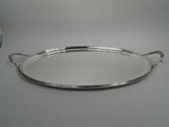 Lionel Alfred Crichton Crichton English Modern Classical Sterling Silver Tea Tray 1922 - 3757620