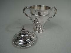 Lionel Alfred Crichton Crichton English Neoclassical Britannia Silver Covered Urn 1930 - 3764658