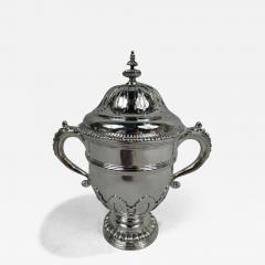 Lionel Alfred Crichton Crichton English Neoclassical Britannia Silver Covered Urn 1930 - 3771209