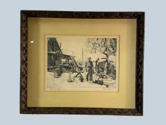 Lionel Barrymore SIGNED ETCHING POINT MUGU CALIFORNIA BY LIONEL BARRYMORE - 4494763