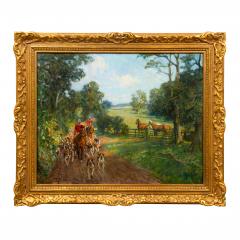 Lionel Dalhousie Robertson Edwards Off to the Meet Lionel Dalhousie Robertson Edwards British 1878 1966  - 4446478