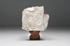 Lionel Jadot Contemporary Table Lamp by Lionel Jadot Plaster Trash B Belgian Art and Design - 3396125