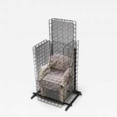Lionel Jadot Functional Art Chair Throne Spring Swab by Lionel Jadot - 3395555