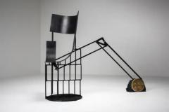 Lionel Jadot Functional art Throne Chair Black Caterpillar by Lionel Jadot 2020 - 3386758
