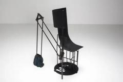 Lionel Jadot Functional art Throne Chair Black Caterpillar by Lionel Jadot 2020 - 3386763