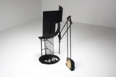 Lionel Jadot Functional art Throne Chair Black Caterpillar by Lionel Jadot 2020 - 3386837