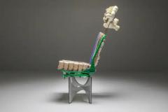 Lionel Jadot The King of Ti b l Assemblage Chair with Backrest from Ti b l Lionel Jadot - 3386822