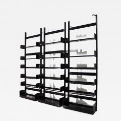 Lips Vagos trio of black Congress bookcases - 3672048