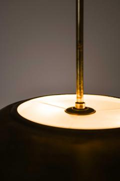 Lisa Johansson Pap Ceiling Lamp Model 61 in Brass Glass Plastic by Lisa Johansson Pape 1950s - 4699369