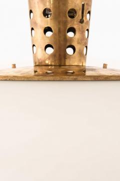 Lisa Johansson Pap Ceiling Lamp Model 71 in Brass and Opaline Glass by Lisa Johansson Pape 1950s - 4744304