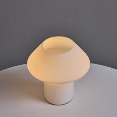 Lisa Johansson Pape 1960s Sculptural Opaline Glass Table Lamp Attributed to Lisa Johansson Pape - 4291906