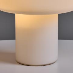 Lisa Johansson Pape 1960s Sculptural Opaline Glass Table Lamp Attributed to Lisa Johansson Pape - 4291908