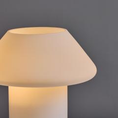 Lisa Johansson Pape 1960s Sculptural Opaline Glass Table Lamp Attributed to Lisa Johansson Pape - 4291909