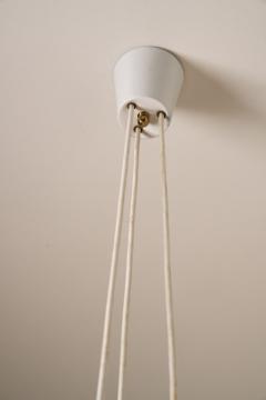 Lisa Johansson Pape Bulbo Opaline Glass Chandelier 1950s - 4499228