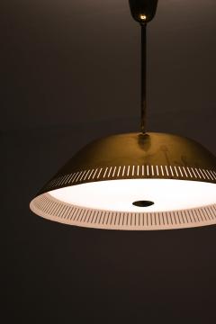 Lisa Johansson Pape Ceiling Lamp in Brass and Glass by Lisa Johansson Pape 1950s - 4549691