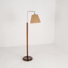Lisa Johansson Pape Early Lisa Johansson Pape Floor Lamp in Birch Rattan Orno 1940s - 4581480